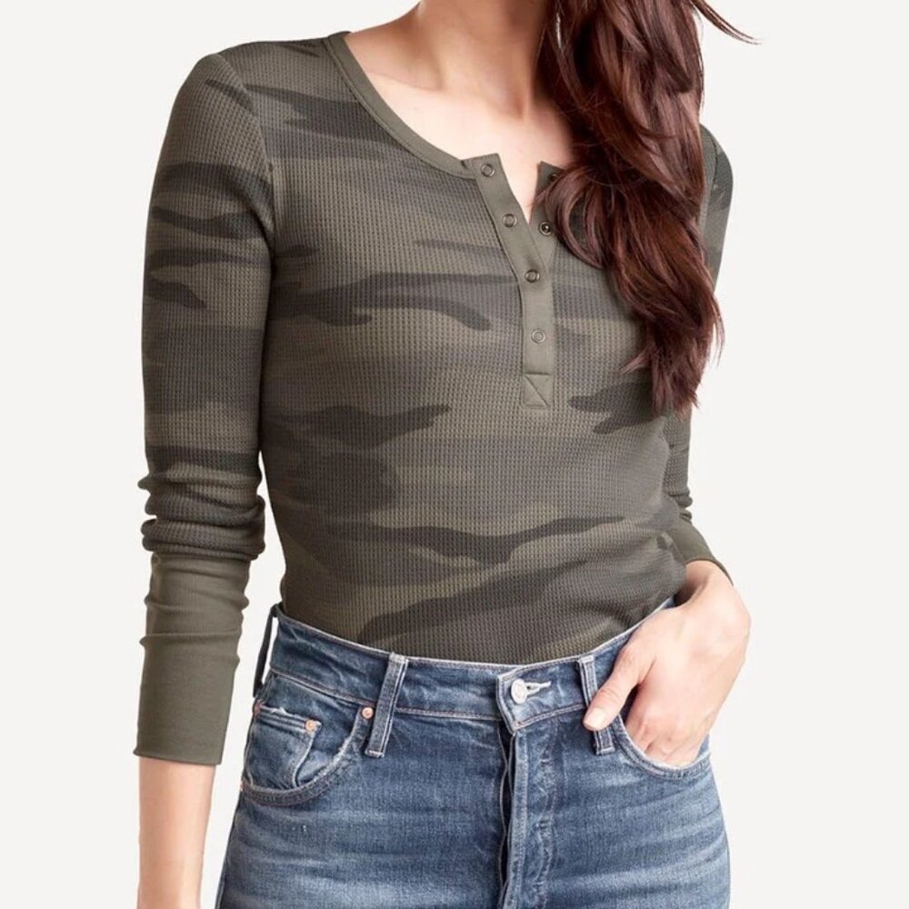 Splendid Forever Camo Henley